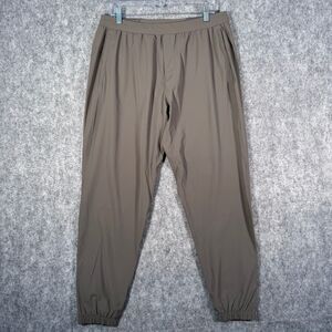 Lululemon Surge Joggers Pants Mens XL 33x29 Gray Elastic Waist Drawstring